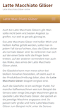 Mobile Screenshot of latte-macchiato-glaeser.de